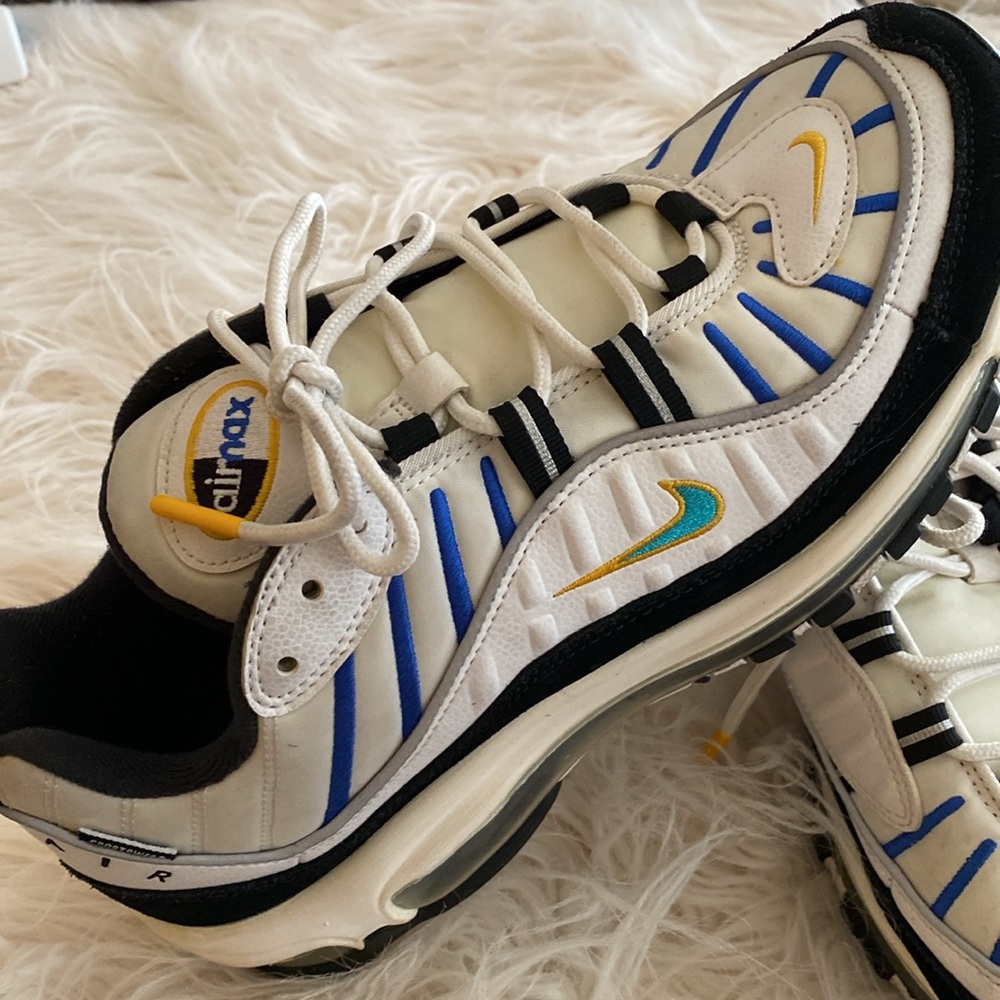 NIKE AIRMAX 98 Premium Teal Nebula BV0989-102 sport wear - Picture 14 of 16